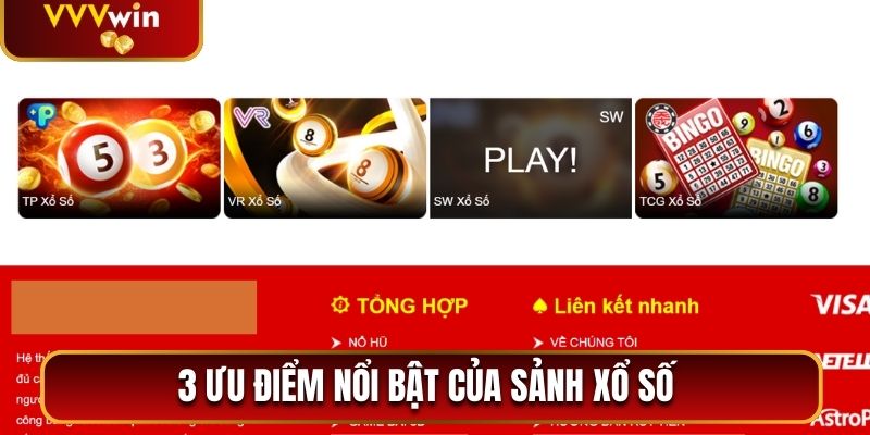 Vr Lottery VVVwin - Thông Tin Sảnh Xổ Số Hot Nhất Hiện Nay 2 3 ưu điểm nổi bật của sảnh xổ số VR