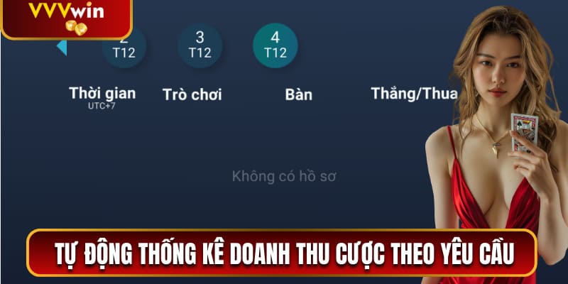MG Casino VVVWin - Thiên Đường Các Game Bài Trực Tuyến 2 Tự động thống kê doanh thu cược theo yêu cầu